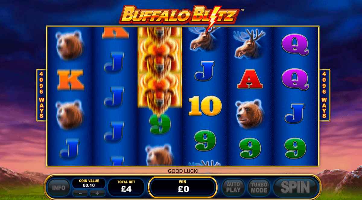 buffalo blitz playtech 
