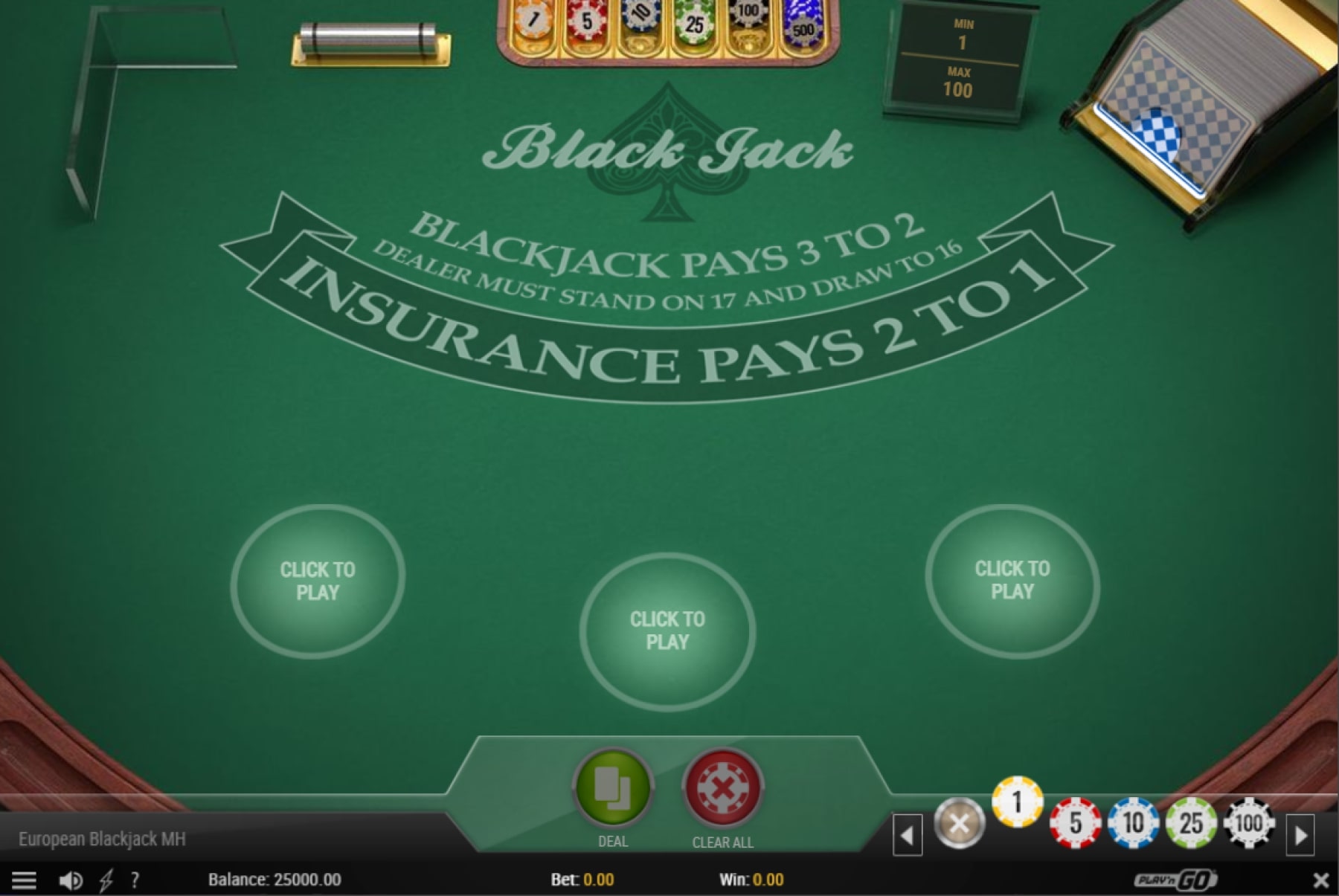 european blackjack mh