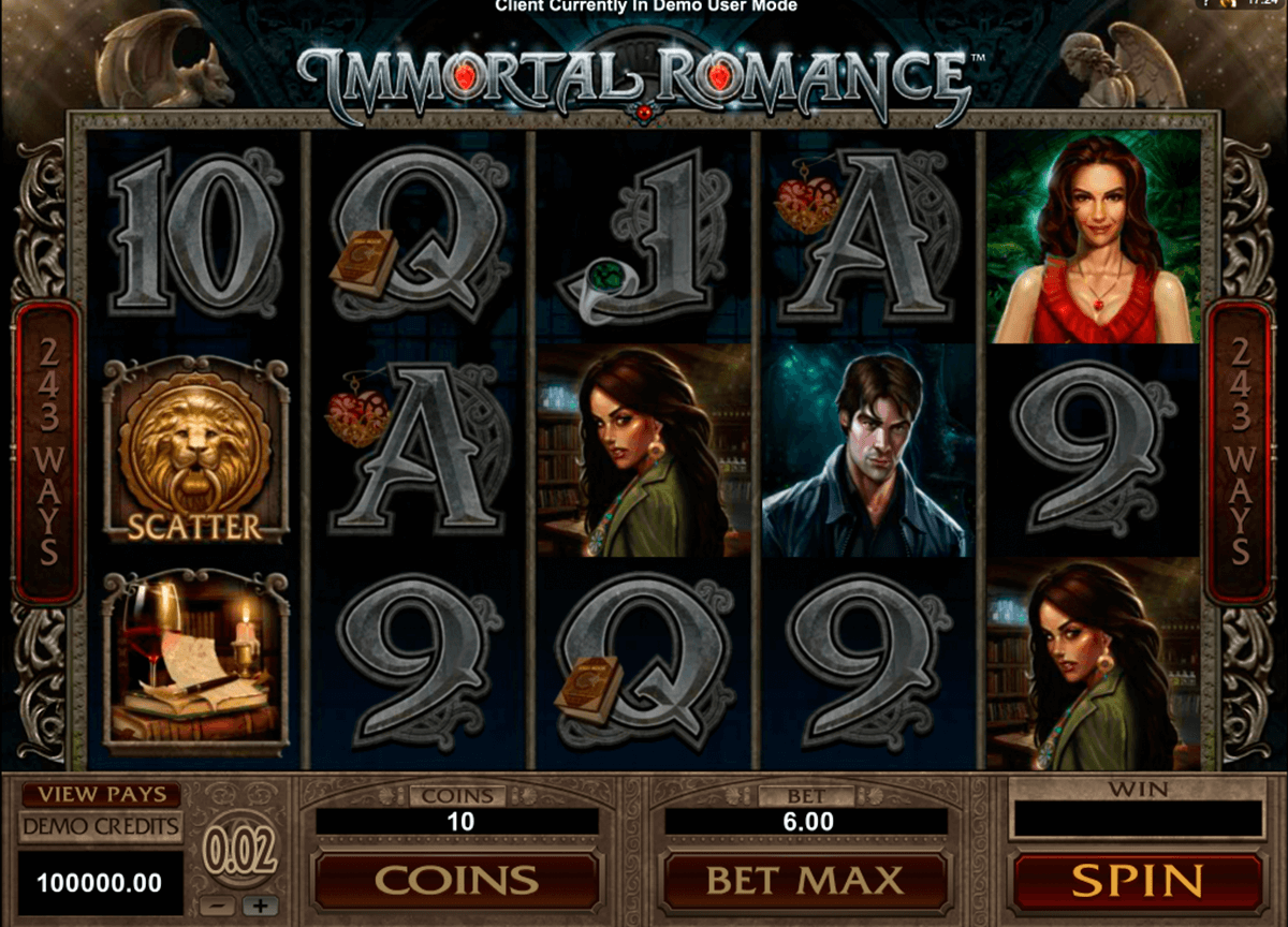 immortal romance microgaming 